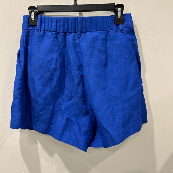 H&M Linen-Blend Bermuda Shorts SZ 6 NWT - Picture 5 of 6